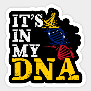 It's in my DNA - Venezuela Sticker